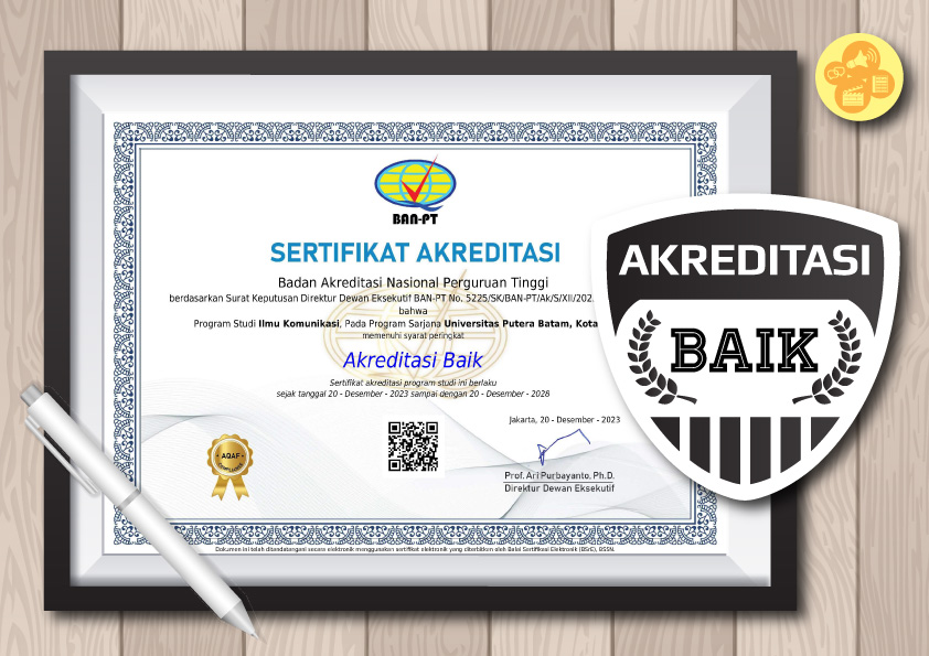 Sertifikat Akreditas Ilmu Komunikasi